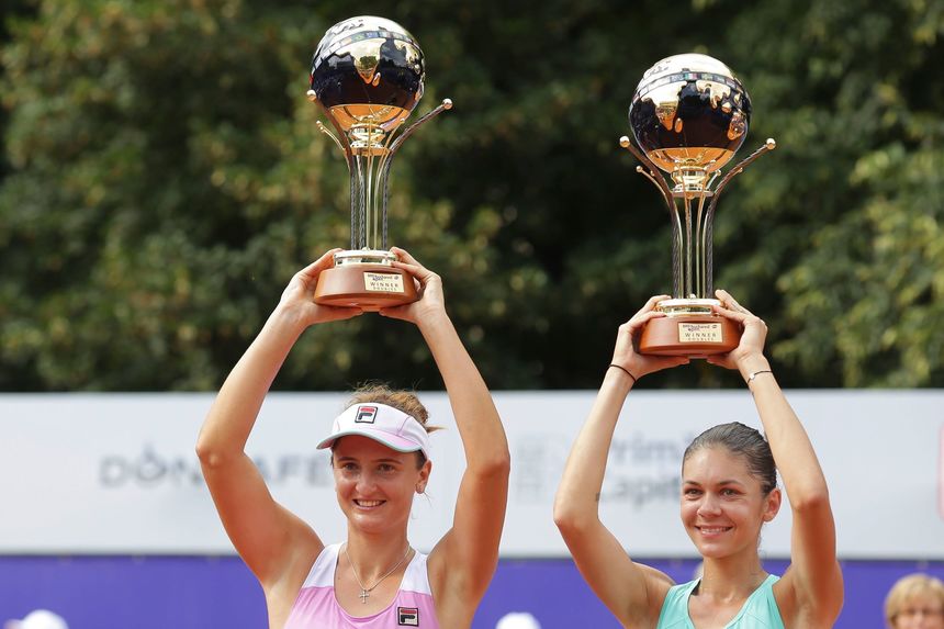 Irina Begu şi Andreea Mitu au câştigat turneul BRD Bucharest Open la dublu