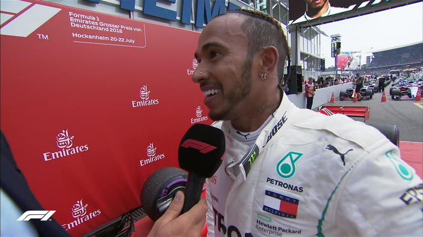 Lewis Hamilton a câştigat Marele Premiu al Germaniei. Vettel a abandonat