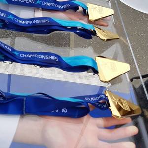 A treia medalie de aur pentru România la CE de la Glasgow prin echipajul feminin de 8+1