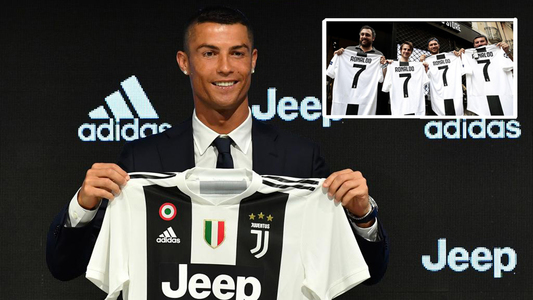 Tricourile cu numele atacantului Cristiano Ronaldo s-au epuizat