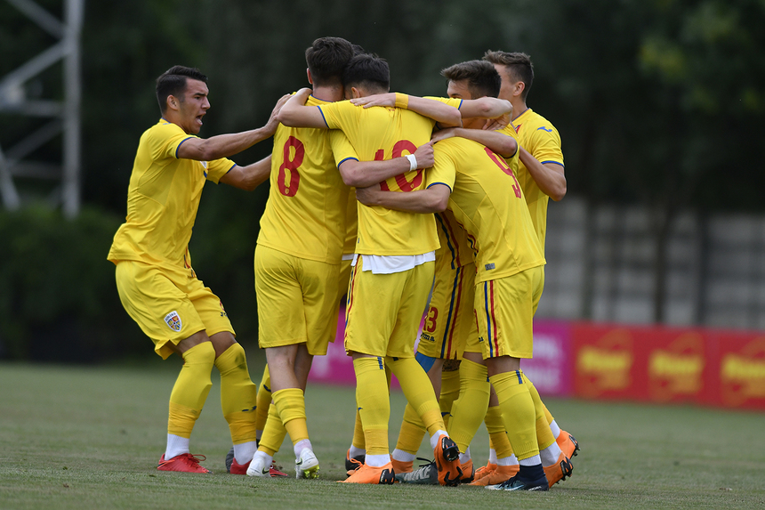 Naţionala Under-19 a învins Israel, scor 2-1, într-un meci amical