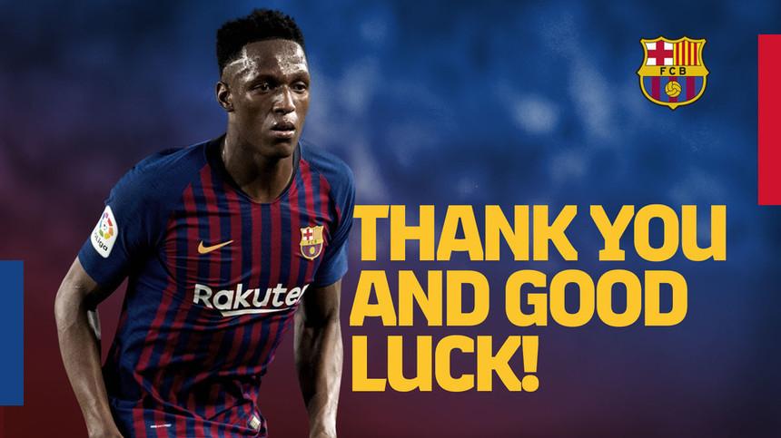 FC Barcelona l-a transferat pe Yerry Mina la Everton şi l-a împrumutat la gruparea engleză pe Andre Gomes