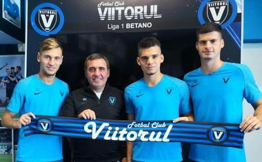FC Viitorul le-a prelungit cu cinci ani contractele jucătorilor Ianis Hagi, Denis Drăguş şi Tudor Băluţă