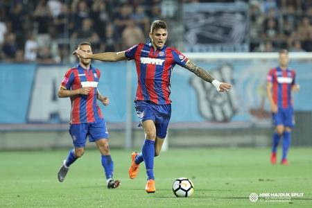 Hajduk Split, remiză în campionatul Croaţiei înaintea returului cu FCSB: scor 1-1 cu Rijeka