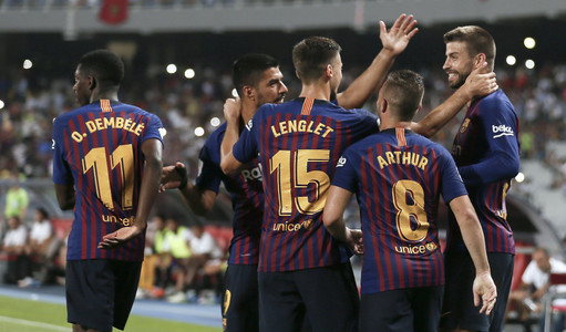 FC Barcelona a câştigat Supercupa Spaniei, după 2-1 cu FC Sevilla. Golul învinşilor a fost validat după consultarea VAR; Sevilla a ratat un penalti