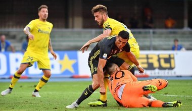 Ronaldo i-a trimis un mesaj de încurajare lui Sorrentino după ce l-a accidentat. Portarul i-a răspuns: Mulţumesc, legendă!