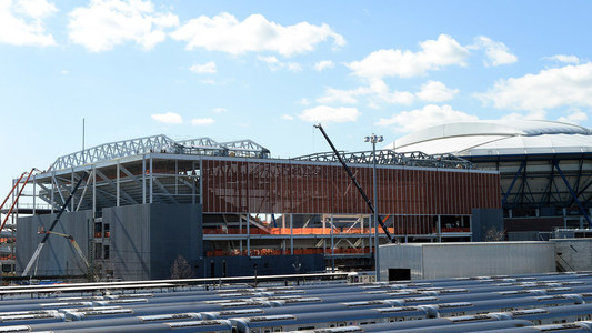 Louis Armstrong Stadium, a doua arenă acoperită de la Flushing Meadows