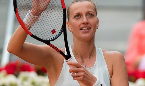 Petra Kvitova a abandonat în sferturi la New Haven din cauza unor dureri la umăr