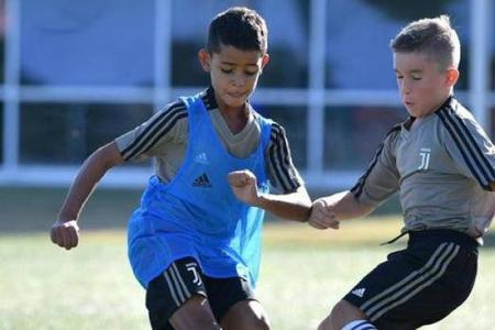 Fiul cel mare al lui Cristiano Ronaldo se antrenează cu echipa de juniori a clubului Juventus