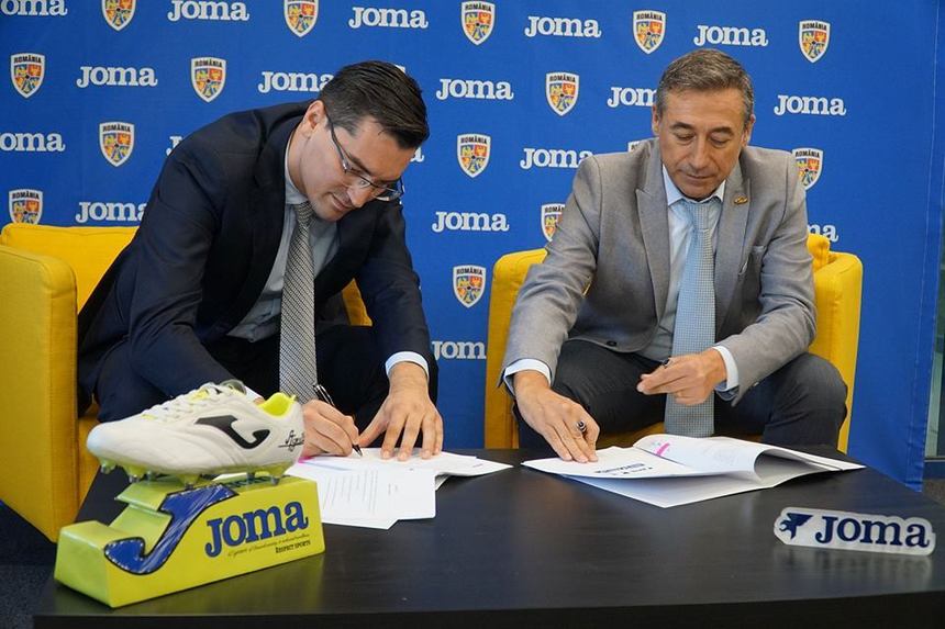 FRF şi Joma au semnat un nou contract