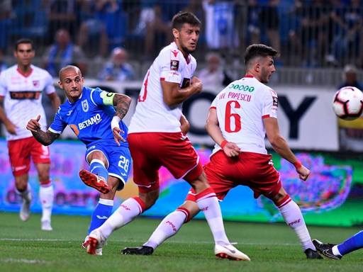 Universitatea Craiova a învins Dinamo cu 3-0, în etapa a şaptea a Ligii I