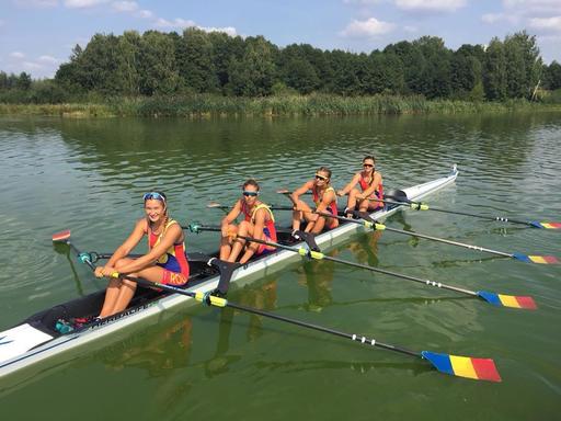 Opt medalii de aur pentru România la Campionatele Europene de canotaj pentru tineret