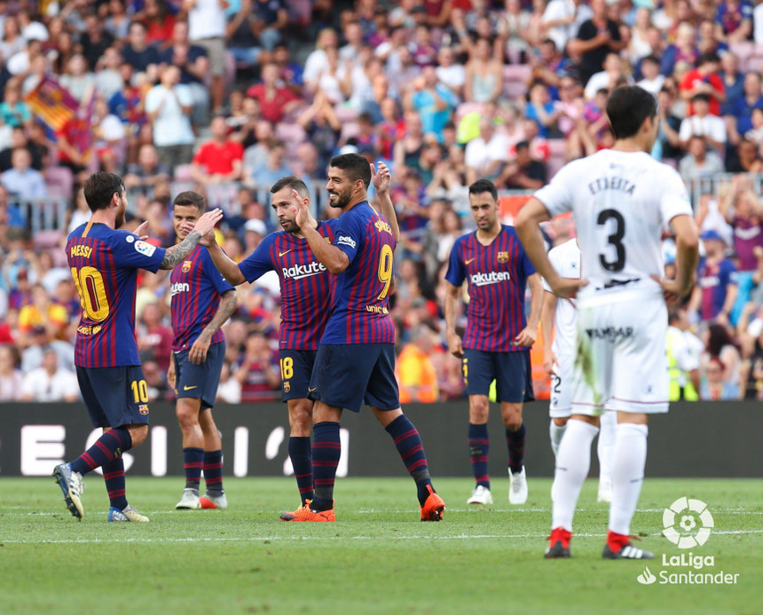 FC Barcelona, 8-2 cu Huesca în LaLiga, după ce a fost condusă cu 1-0