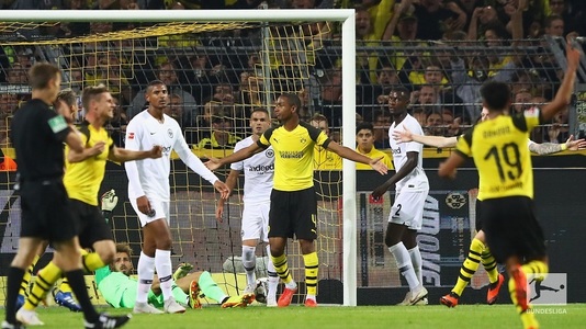 Borussia Dortmund – Eintracht Frankfurt, scor 3-1, în Bundesliga