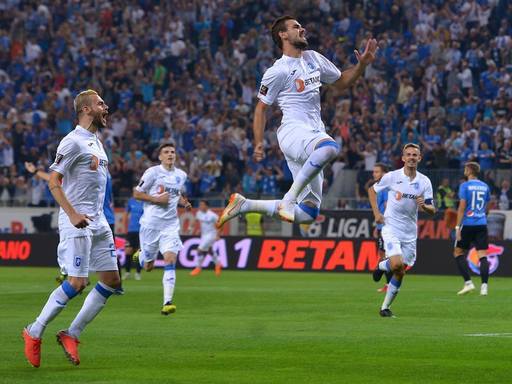 Universitatea Craiova a învins cu 2-0 FC Viitorul, în Liga I. Ambele goluri, marcate de Koljic