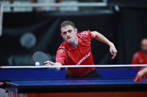 Ovidiu Ionescu l-a învins pe Samsonov şi s-a calificat în semifinale la CE de tenis de masă