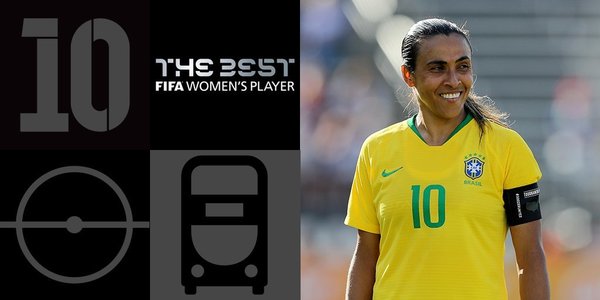 Marta, cea mai bună jucătoare la gala FIFA The Best