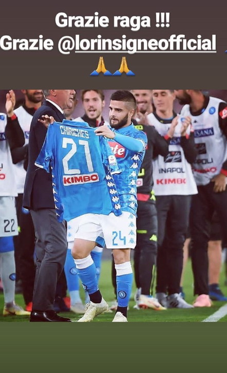 Insigne i-a dedicat Vlad Chiricheş golul marcat cu Parma 