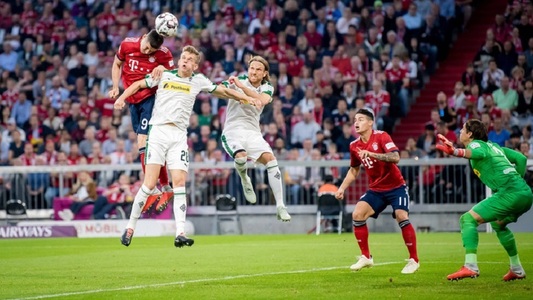 Bundesliga: Bayern Munchen a fost învinsă acasă de Borussia Monchengladbach, scor 0-3