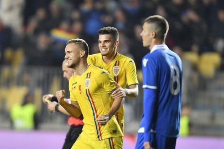 România a învins Liechtenstein cu 4-0 şi s-a calificat după 20 de ani la un turneu final al CE de tineret 