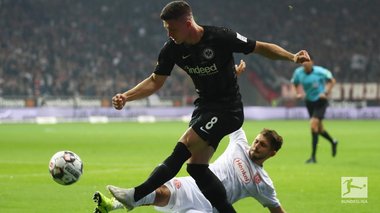 Eintracht Frankfurt, 7-1 cu Fortuna Dusseldorf în Bundesliga. Luka Jovic a marcat cinci goluri