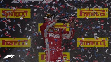 Kimi Raikkonen a câştigat MP al SUA. Hamilton, al treilea, amână "încoronarea". Vettel, locul 4