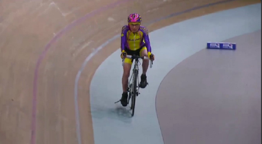 Robert Marchand, pe velodrom, la 107 ani