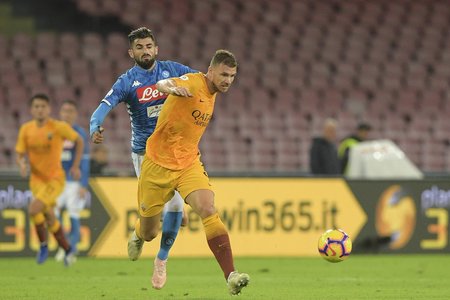 Serie A: Napoli, 1-1 cu AS Roma datorită unui gol marcat în minutul 90