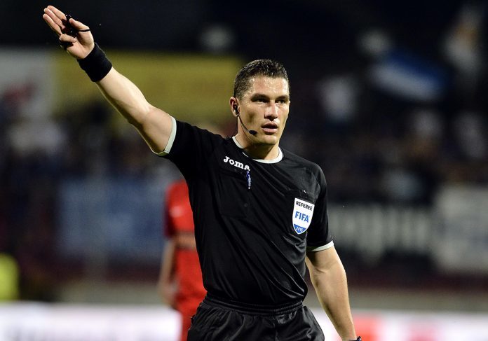 Istvan Kovacs, al doilea arbitru român din Liga Campionilor. El a fost delegat în premieră la un meci din faza grupelor