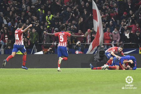 LaLiga: Condusă de două ori, Atletico Madrid a învins cu 3-2 Athletic Bilbao, printr-un gol marcat în minutul 90+3