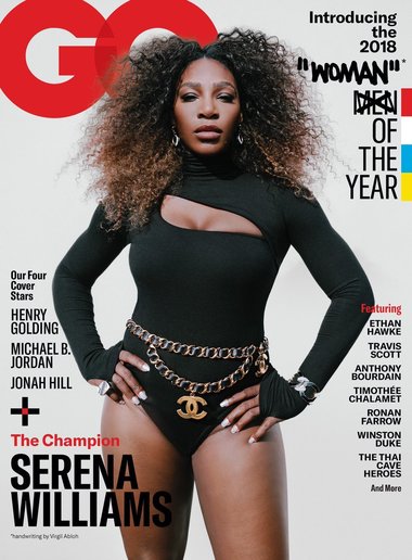 Serena Williams, femeia anului, în opinia revistei GQ, dar coperta a născut controverse