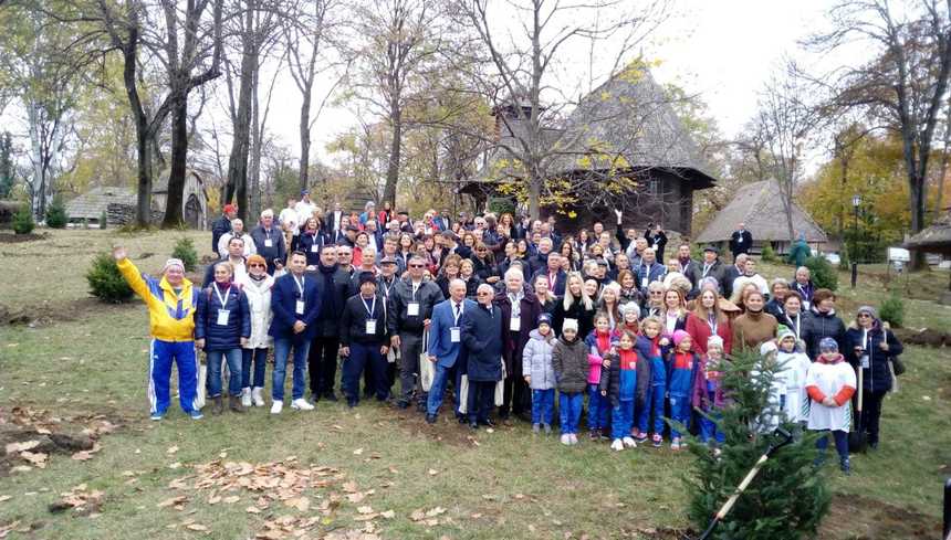 COSR celebrează Centenarul Marii Uniri printr-o “pădure olimpică” la Muzeul Satului