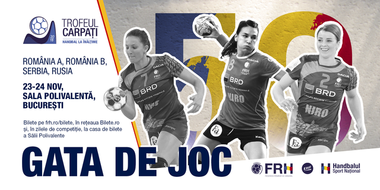 Campioana olimpică Rusia, medalie de bronz la Trofeul Carpaţi la handbal feminin