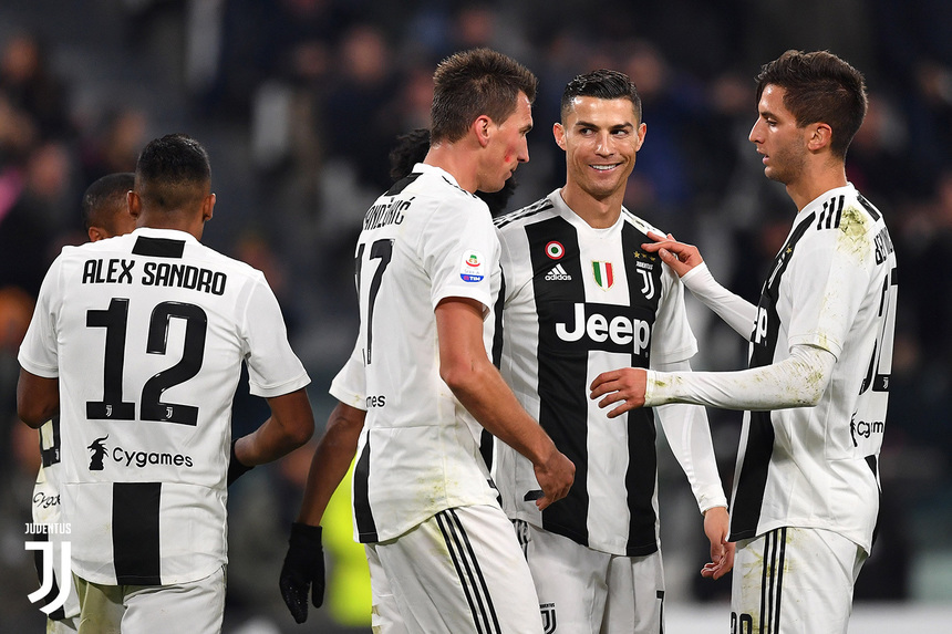 Juventus Torino rămâne neînvinsă în Serie A: scor 2-0 cu SPAL. Juve nu a mai pierdut un meci în primul eşalon din Italia din 22 aprilie