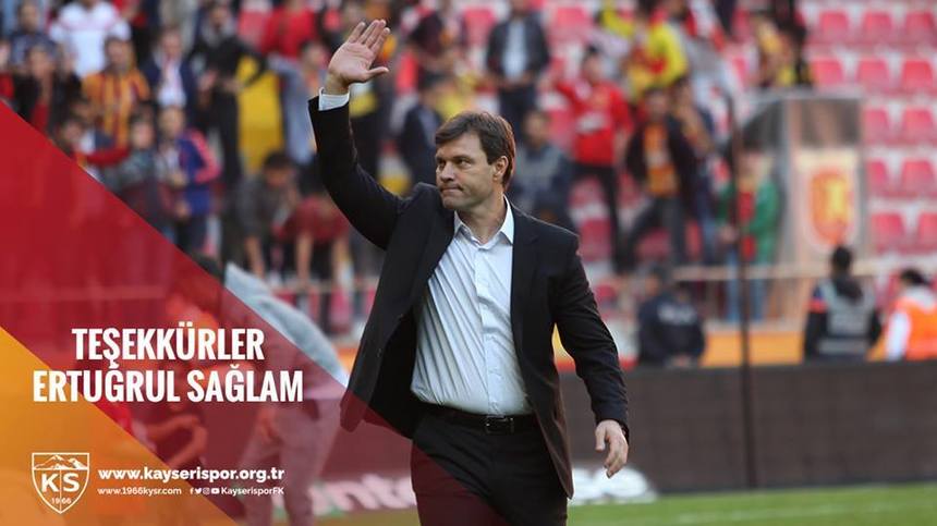 Lung şi Săpunaru au rămas fără antrenor la Kayserispor: clubul a anunţat despărţirea de Ertugrul Saglam