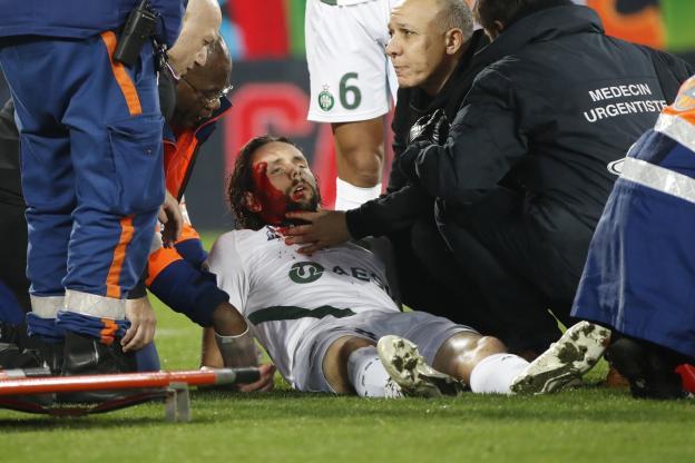 Subotici, accidentat la cap în meciul cu Bordeaux, va rămâne în spital două-trei zile