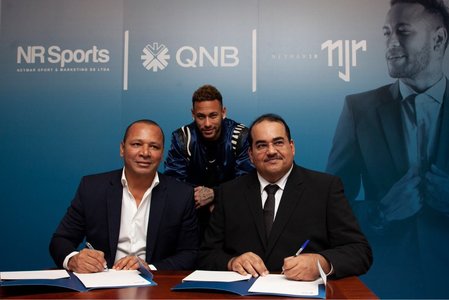 Neymar a devenit ambasador al Băncii Qatarului