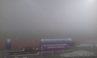 Meciul FCSB – FC Viitorul, amânat din cauza ceţii