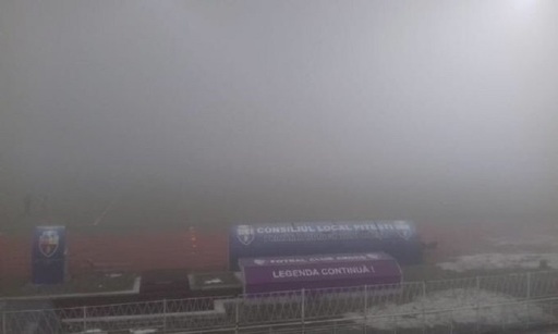 Meciul FCSB – FC Viitorul, amânat din cauza ceţii