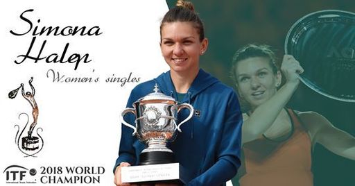 Simona Halep, desemnată în premieră campioană mondială de ITF