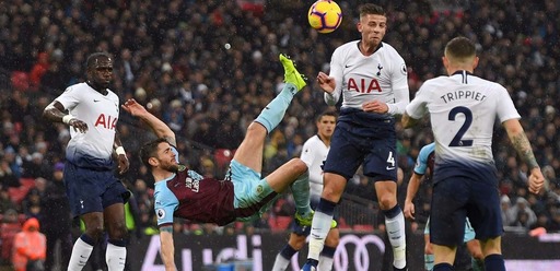 Premier League: Tottenham a învins Burnley datorită unui gol marcat în minutul 90+1