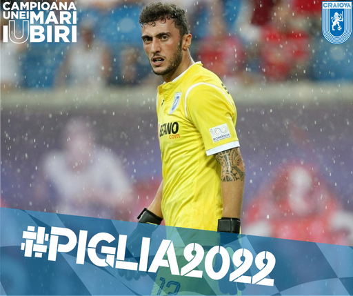 Portarul Mirko Pigliacelli la CS Universitatea Craiova până în 2022
