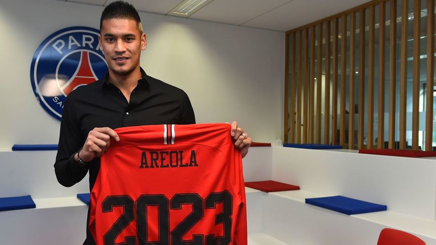 Portarul Alphonse Areola şi-a prelungit contractul cu PSG