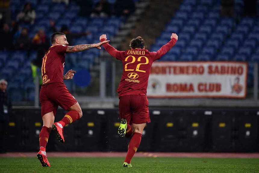 AS Roma a învins cu 3-1 Sassuolo, în Serie A