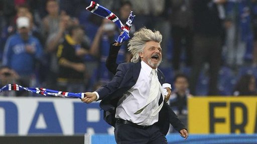Preşedintele clubului Sampdoria se va rade în cap dacă echipa sa va învinge Juventus: “O să am o frizură ca a lui Nainggolan”