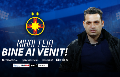 FCSB a anunţat oficial numirea lui Mihai Teja, deşi antrenorul a fost prezentat de Gigi Becali încă de la finalul anului trecut