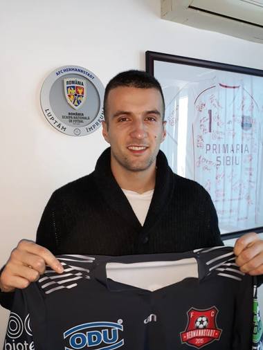 Hermannstadt l-a luat pe croatull Filip Jazvic, fost la CFR Cluj, ASA Târgu Mureş şi Craiova