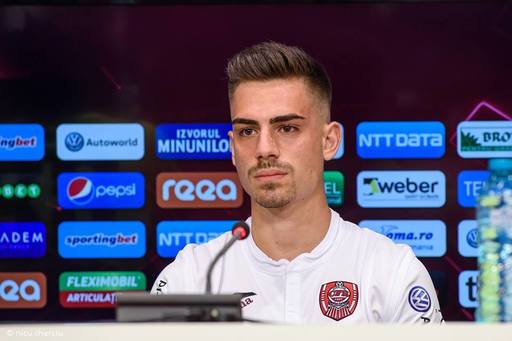 CFR Cluj l-a împrumutat pe Andrei Radu la Dunărea Călăraşi