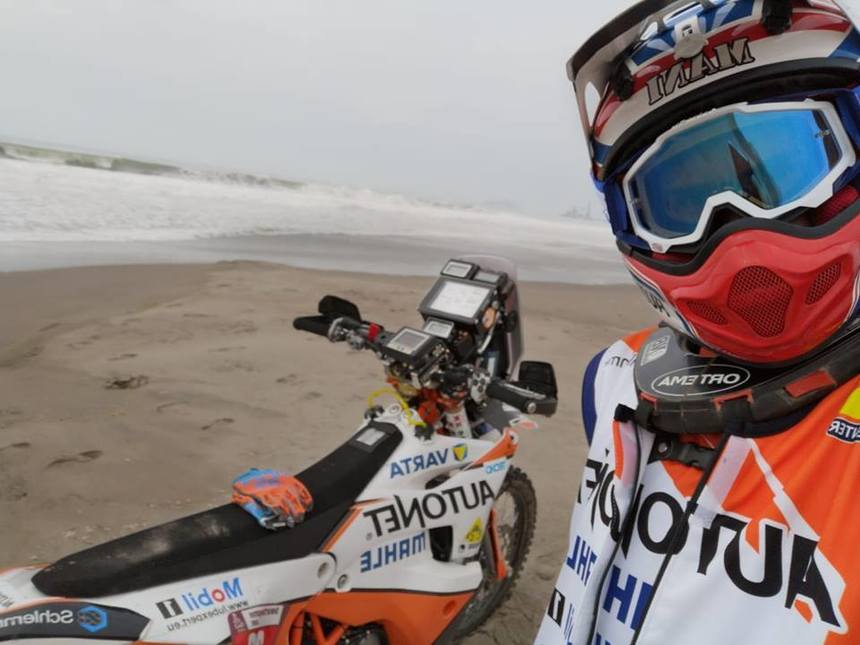 Gyenes, locul 50 în etapa a patra la Raliul Dakar