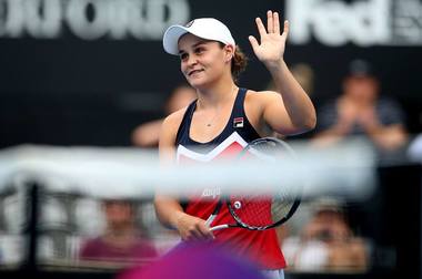 Barty s-a calificat pentru a doua oară consecutiv în finală la Sydney